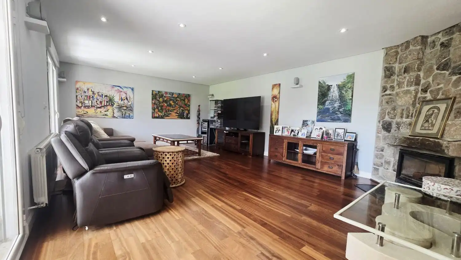 Sala d'estar de Casa o xalet de lloguer en Algete amb Calefacció, Terrassa i Traster