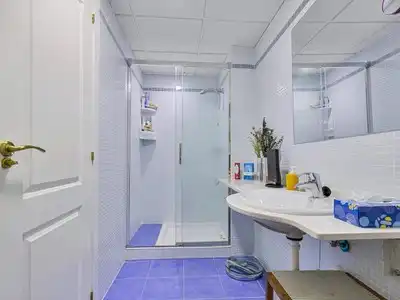 Bathroom of Apartments for sale in Manilva  with Air Conditioner, Heating and Terrace