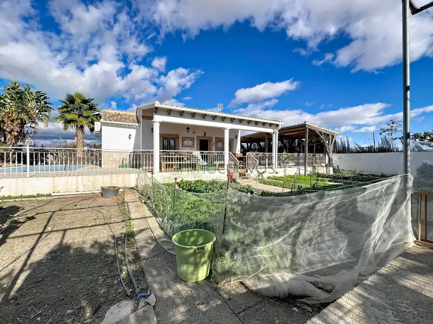 Jardí de Finca rústica en venda en Cuevas del Almanzora amb Aire condicionat, Jardí privat i Terrassa