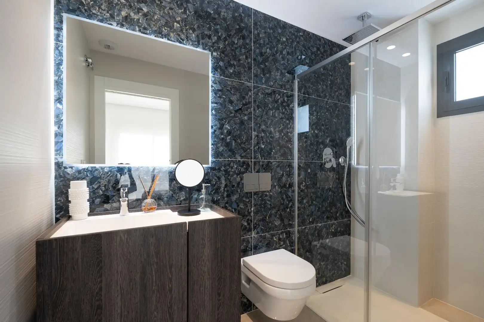Baño de Casa adosada en venta en Santa Pola con Aire acondicionado, Jardín privado y Terraza