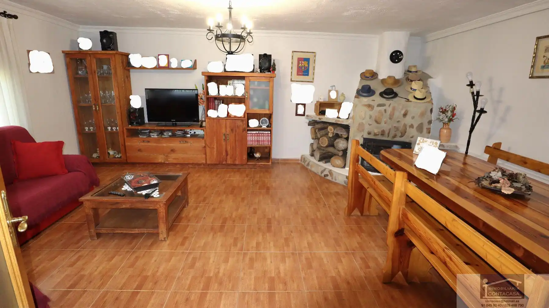 Sala de estar de Casa o chalet en venta en Fuente El Saz de Jarama con Calefacción, Terraza y Trastero