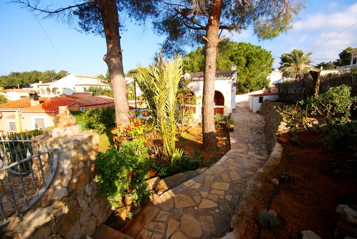 Garden of House or chalet for sale in Dénia  with Air Conditioner, Heating and Private garden