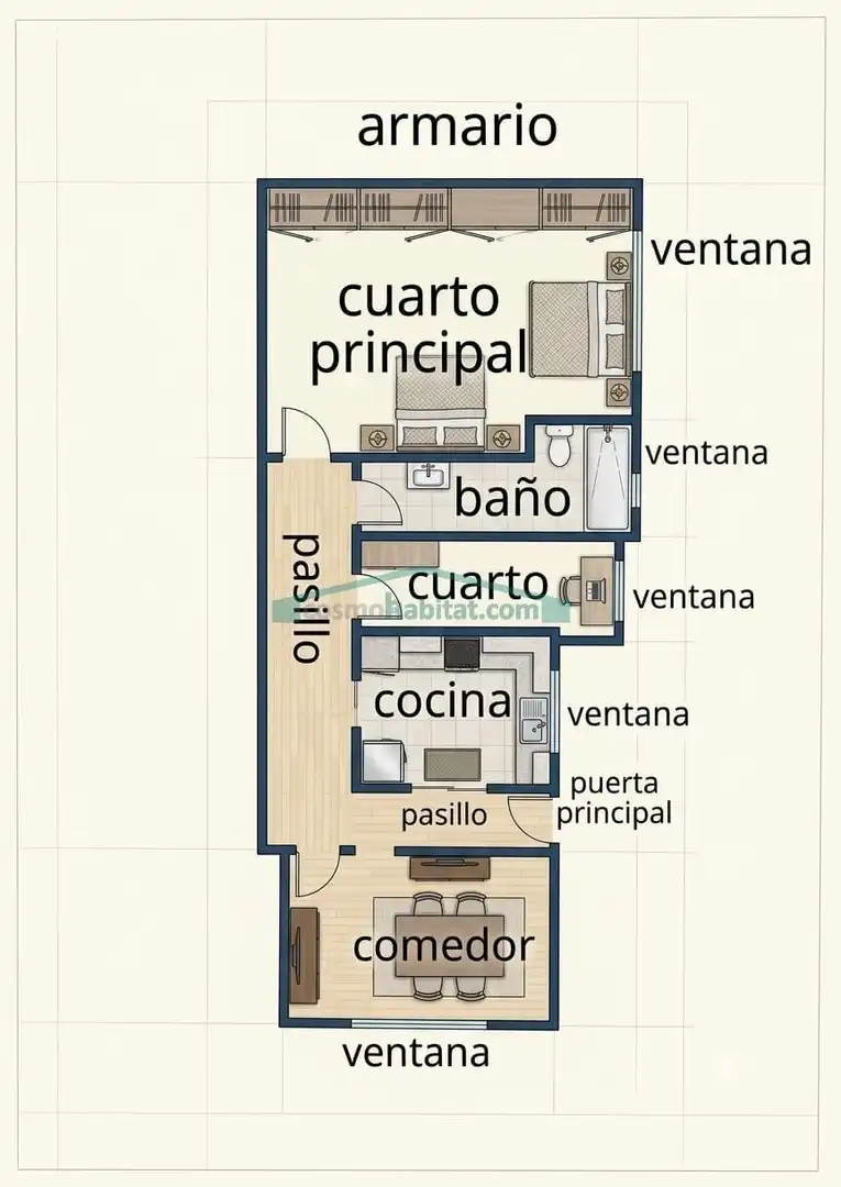 Appartement à vendre à Centro Ciudad, imagen 15
