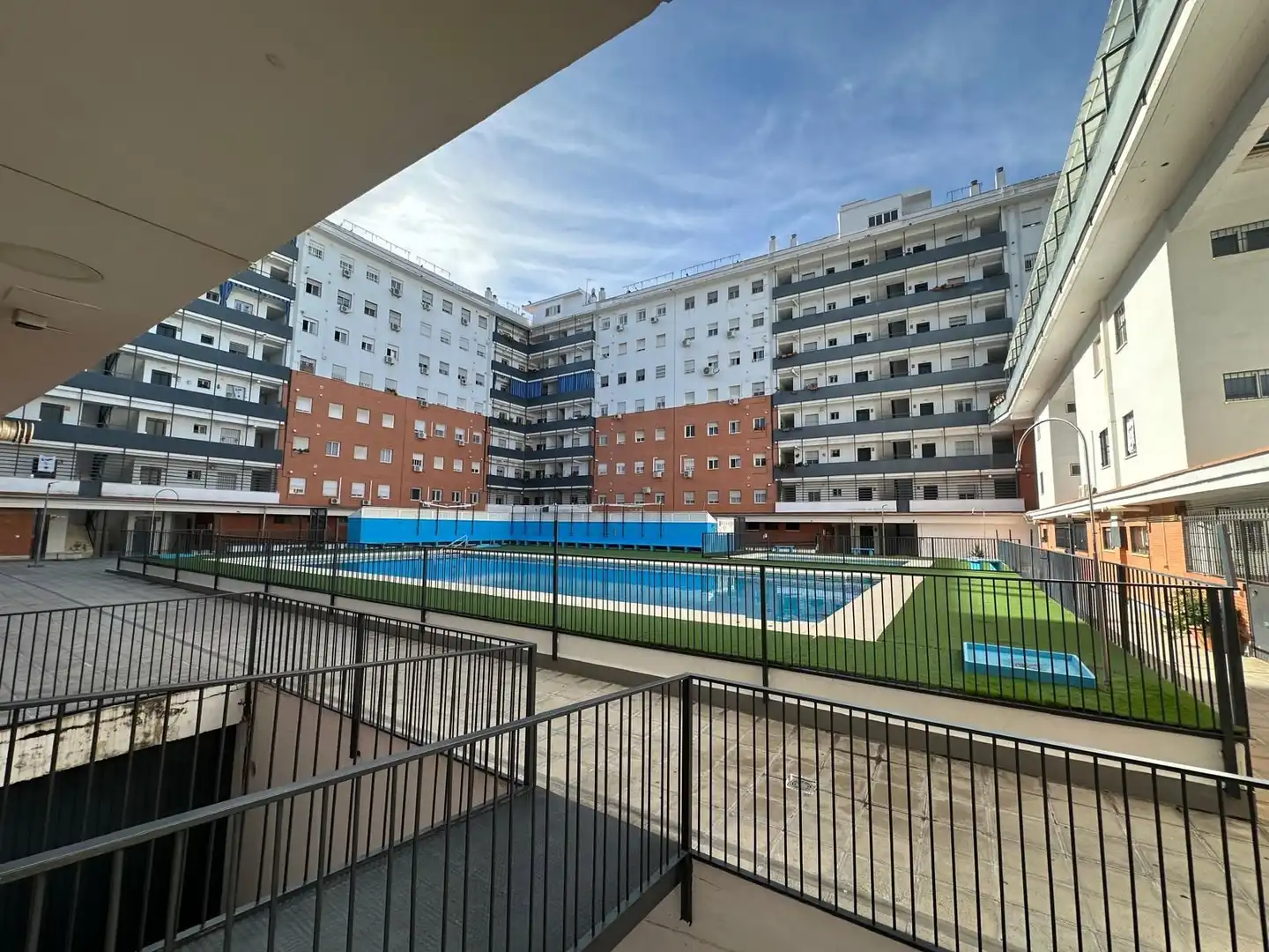 Exterior view of Flat for sale in Sevilla  with Air Conditioner, Heating and Storage room