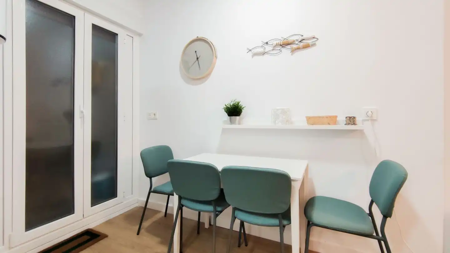 Dining room of Flat for rent in Donostia - San Sebastián   with Heating