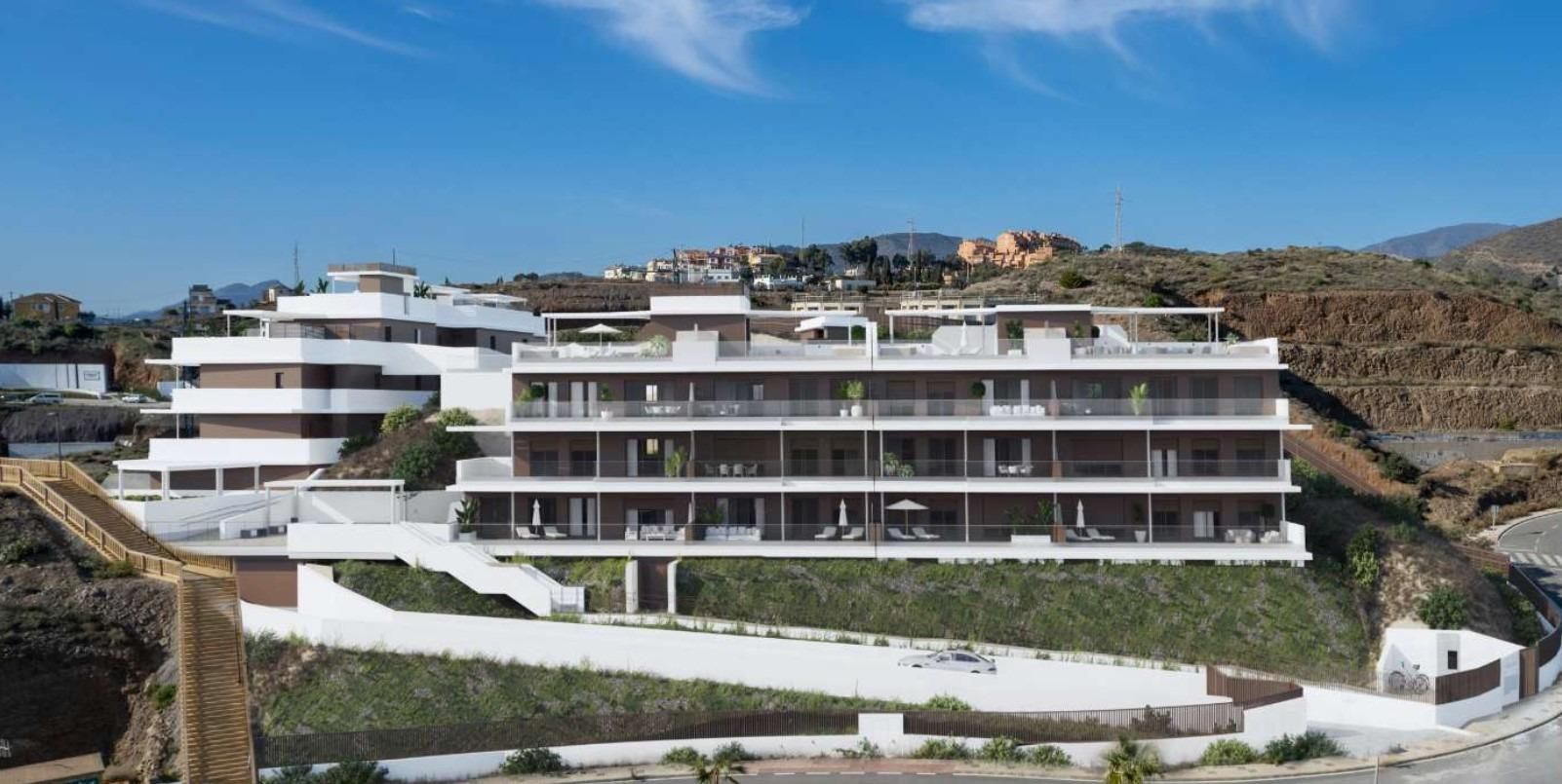 Vista exterior de Pis en venda en Rincón de la Victoria amb Aire condicionat, Terrassa i Traster