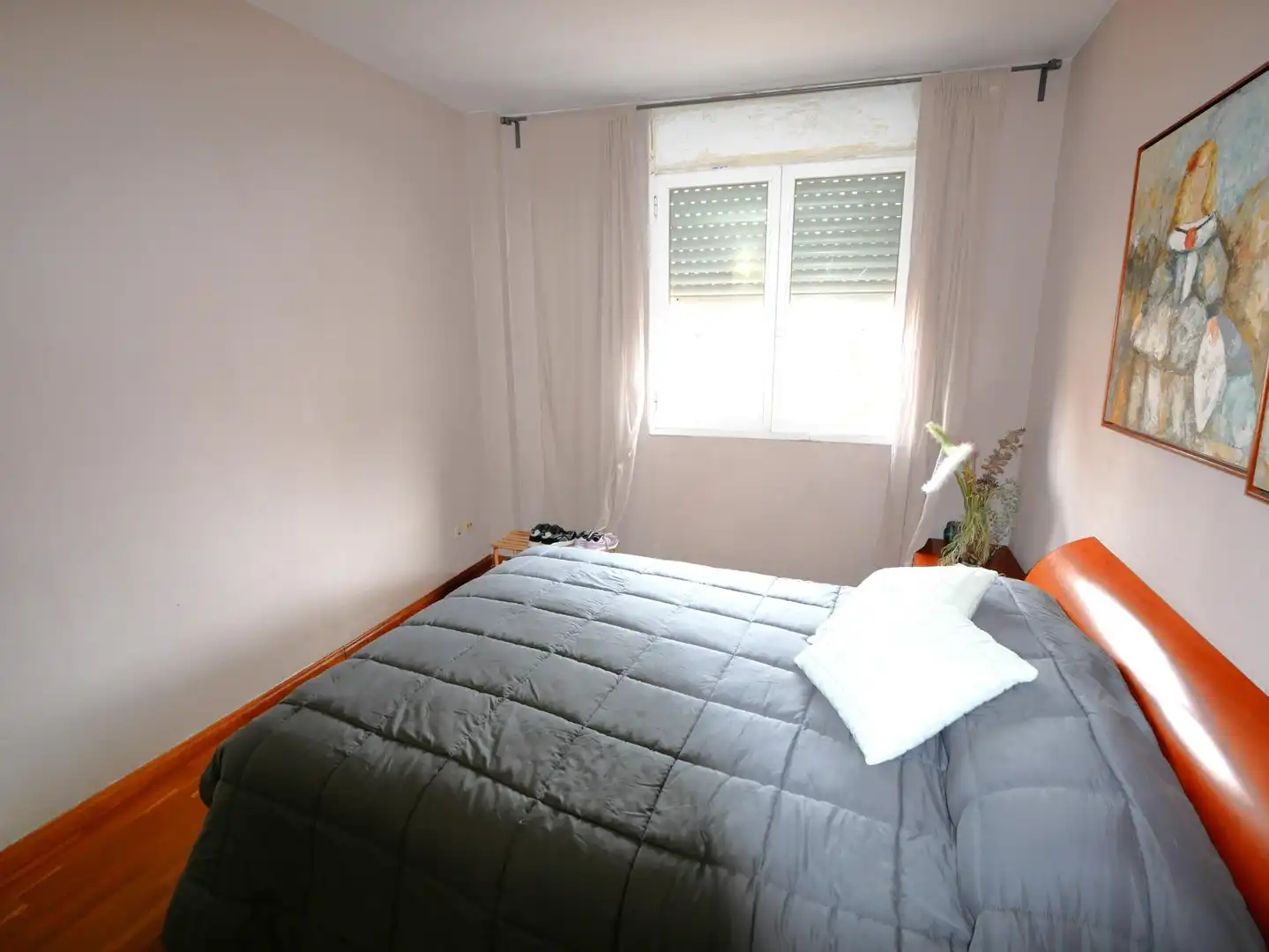 Schlafzimmer von Wohnung zum Verkauf in Barcelona mit Parkett