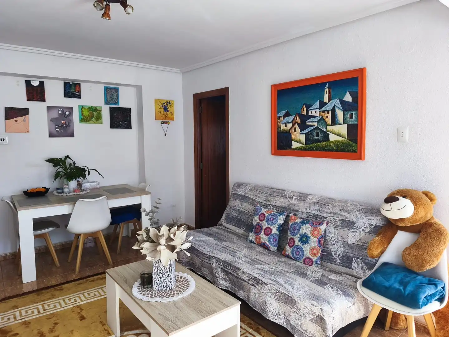 Sala d'estar de Pis en venda en Cullera amb Balcó