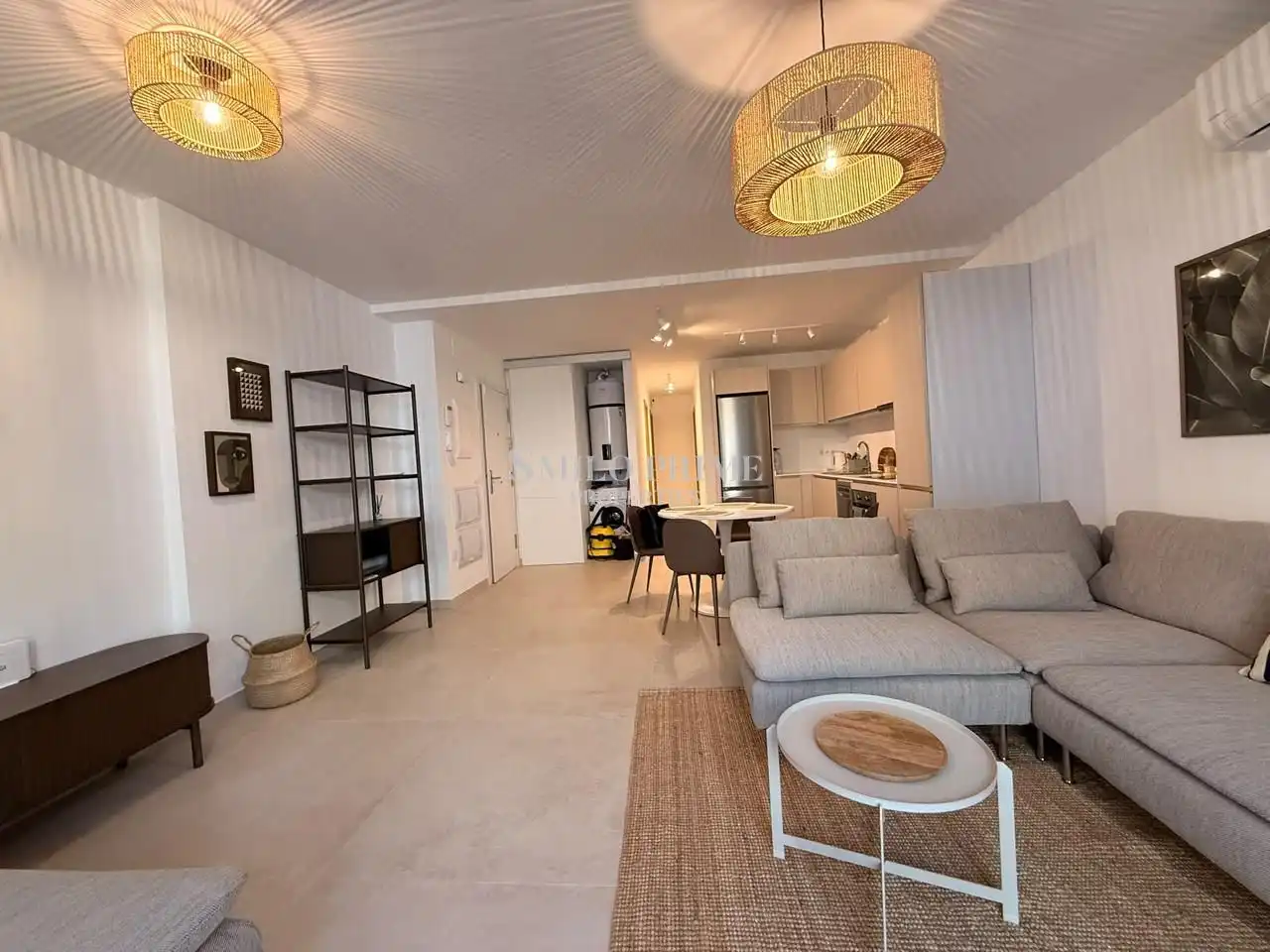 Living room of Flat for rent in Guía de Isora  with Air Conditioner, Storage room and Furnished