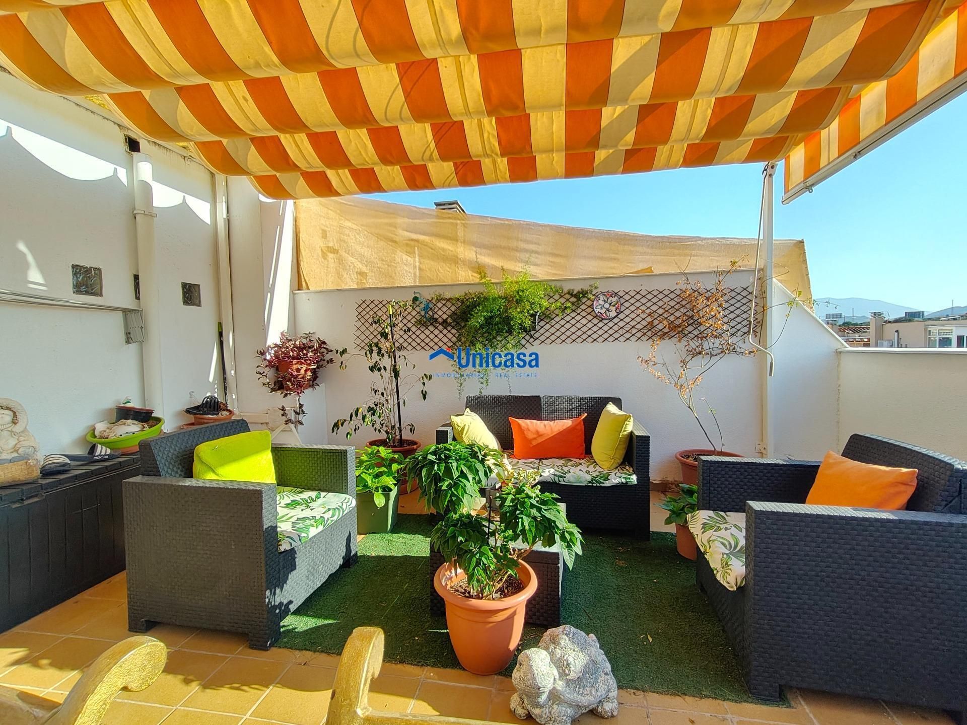 Terraza de Casa adosada en venta en Málaga Capital con Aire acondicionado