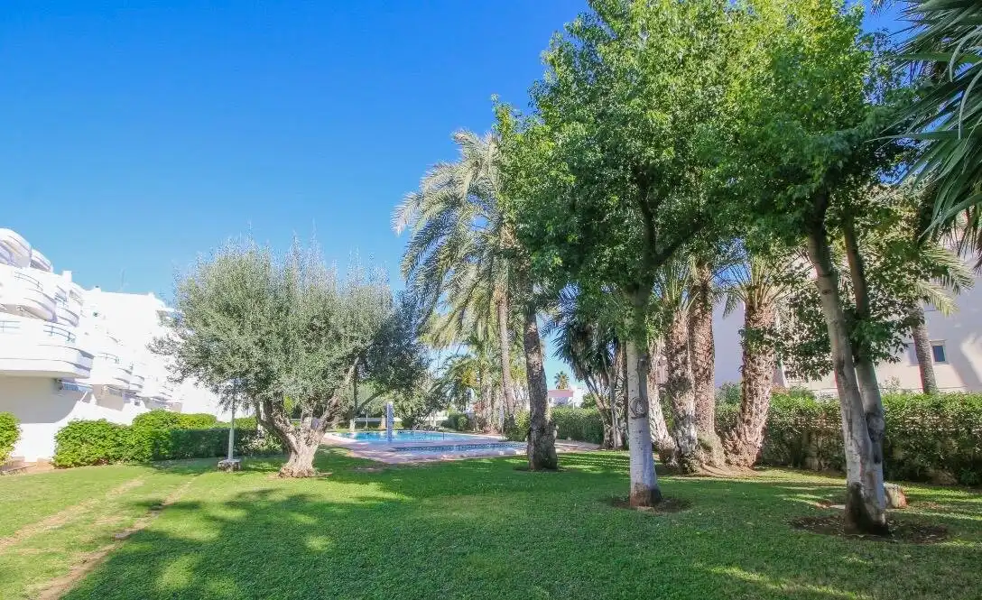 Garden of Apartments for sale in Dénia  with Air Conditioner, Heating and Swimming Pool