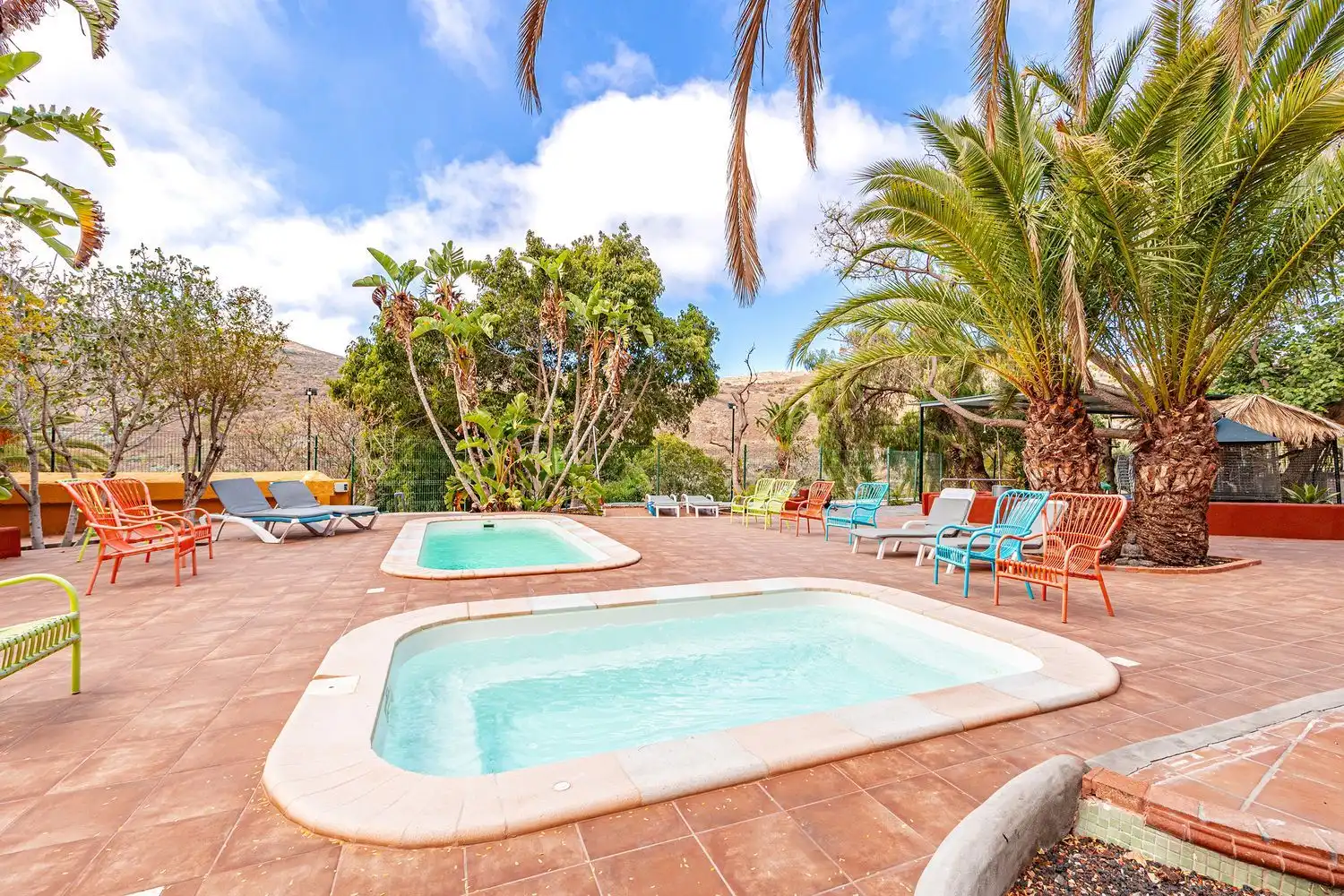 Piscina de Casa o chalet en venta en Telde con Jardín privado, Terraza y Piscina