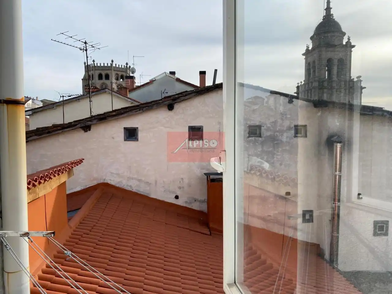 Balcony of Duplexes for sale in Ourense Capital   with Heating, Parquet flooring and Storage room