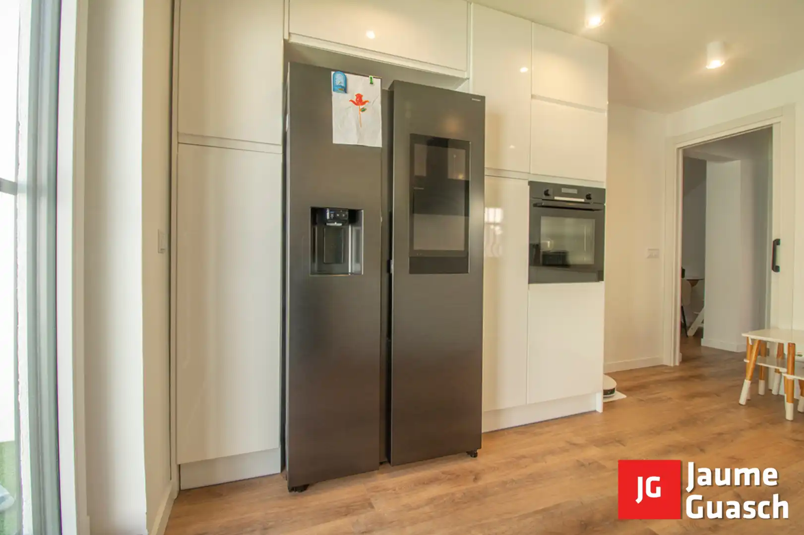 Kitchen of Detached homes for sale in La Pobla de Montornès    with Heating, Private garden and Parquet flooring