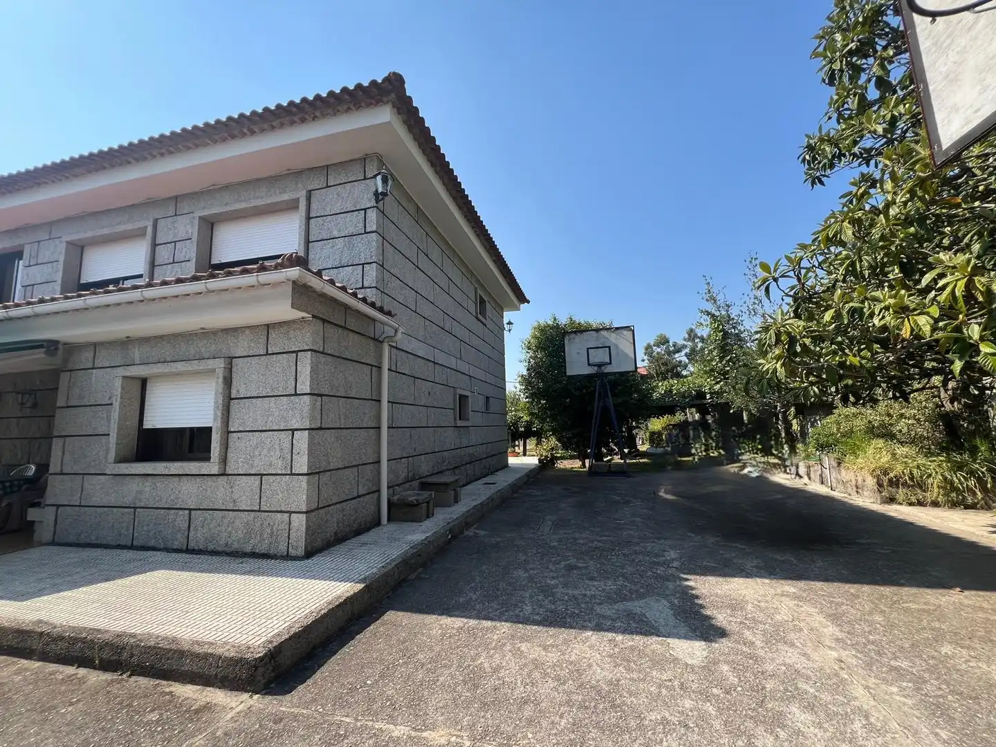 Vista exterior de Casa o chalet en venta en As Neves   con Calefacción, Jardín privado y Trastero