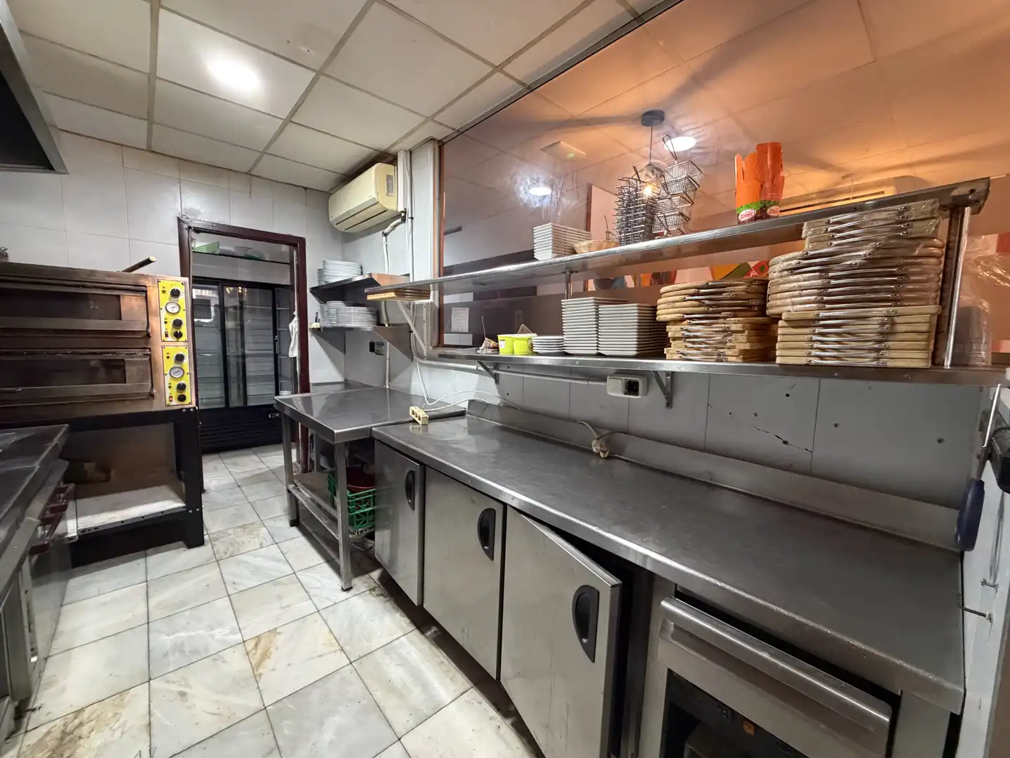 Cocina de Local en venta en Alicante / Alacant con Aire acondicionado, Terraza y Amueblado