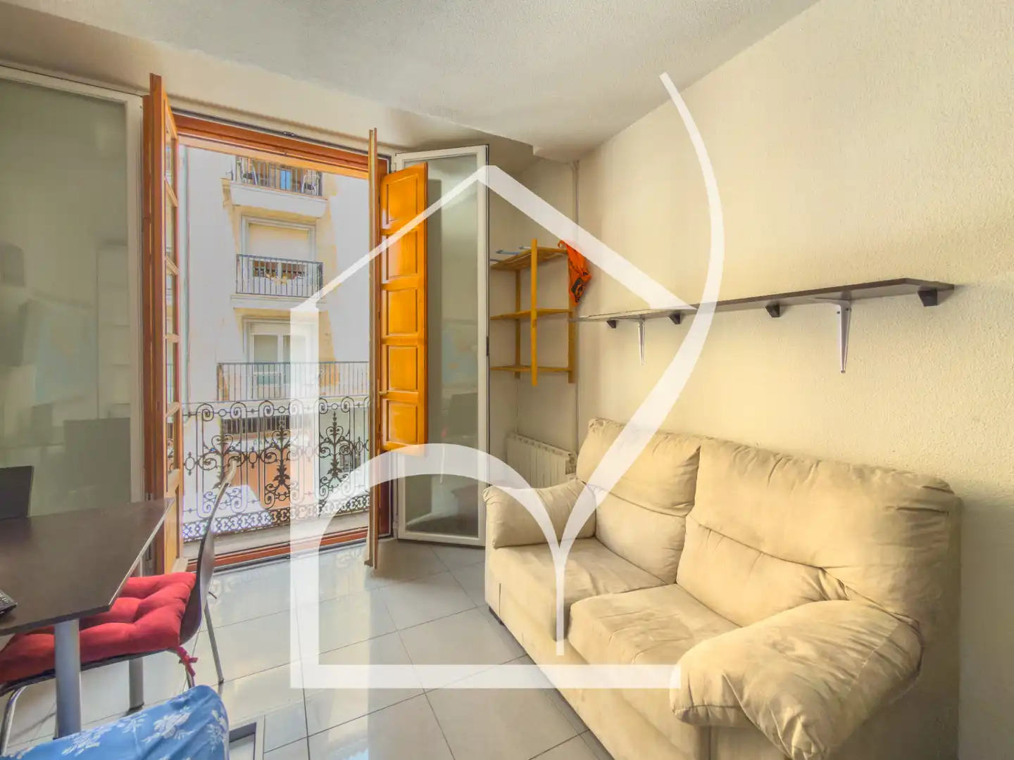 Terraza de Apartamento de alquiler en Salamanca con Aire acondicionado, Calefacción y Amueblado