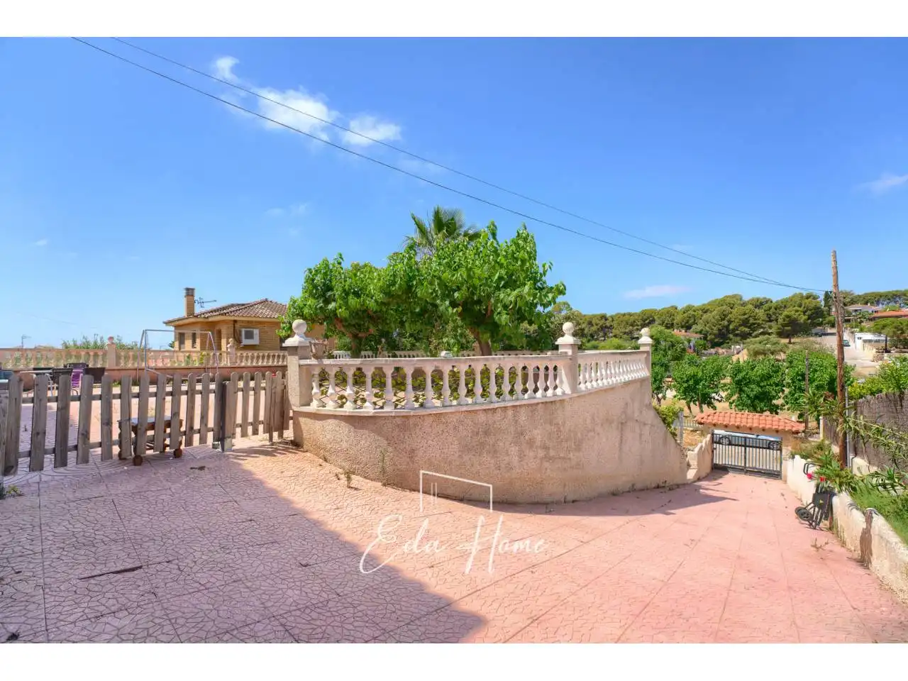 Exterior view of Houses for sale in Cunit  with Private garden, Terrace and Furnished