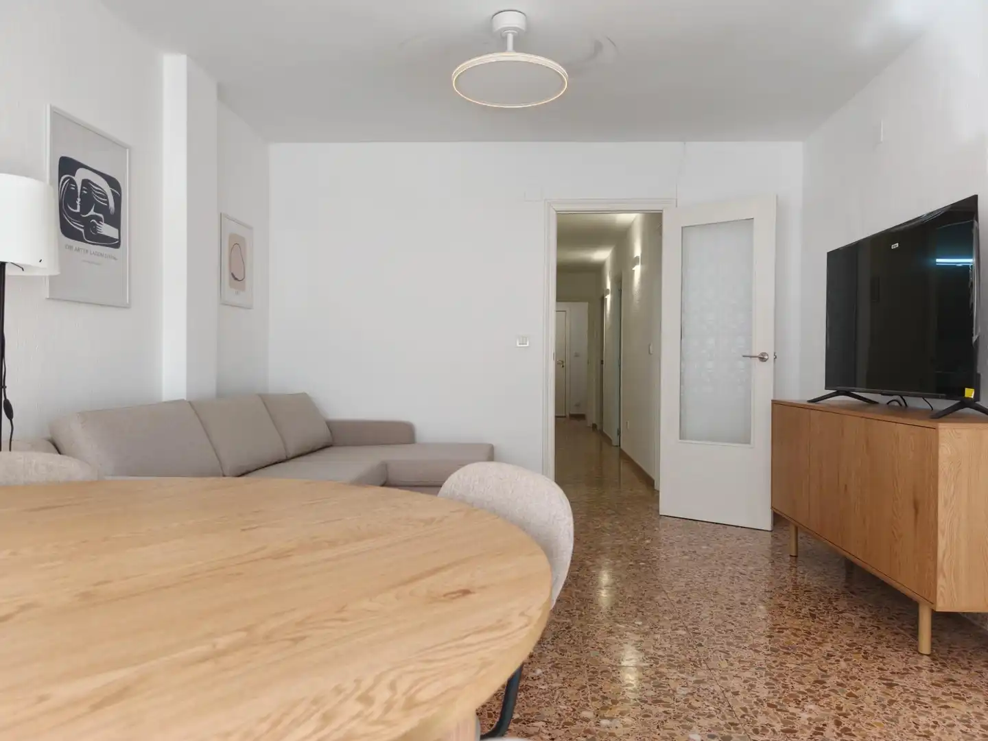 Sala de estar de Piso de alquiler en Benalúa - Babel