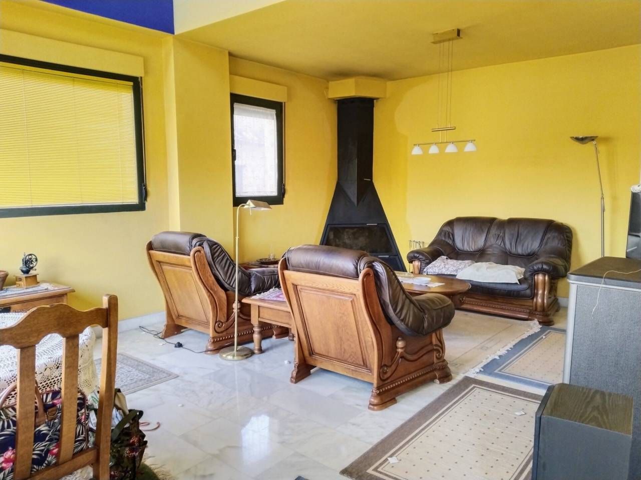 Living room of House or chalet for sale in Buniel  with Heating, Parquet flooring and Terrace