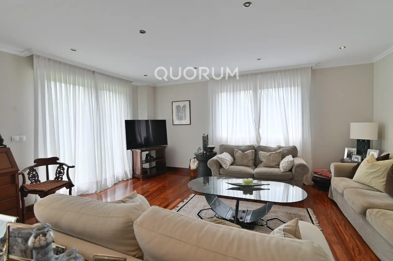 Sala de estar de Casa o chalet en venta en Mungia con Calefacción, Jardín privado y Terraza