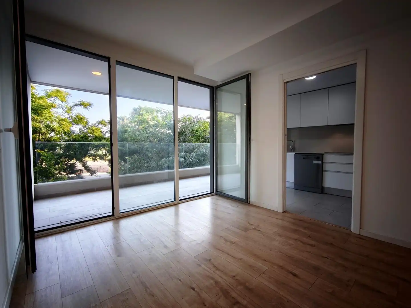 Terraza de Piso de alquiler en Valencia con Aire acondicionado, Calefacción y Parquet