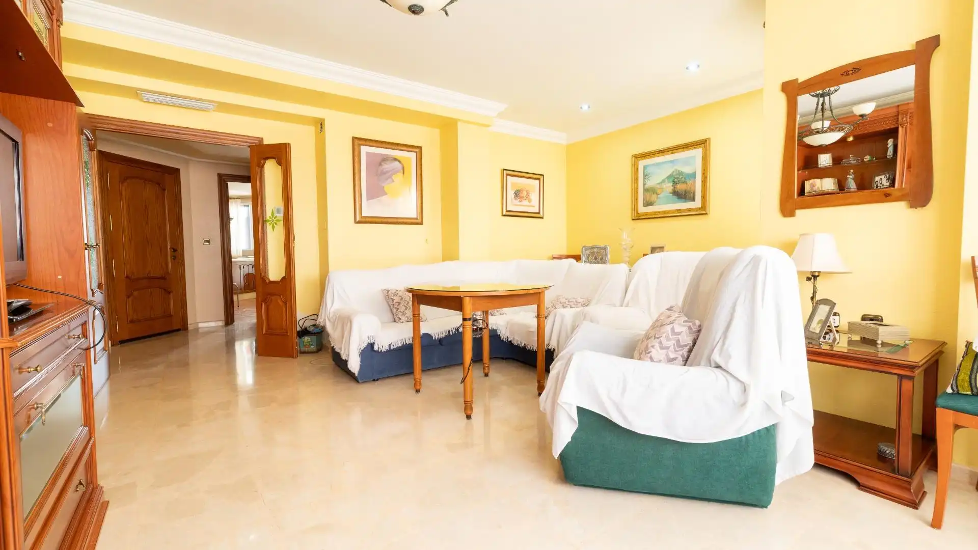 Sala de estar de Ático en venta en Cieza con Aire acondicionado, Terraza y Trastero