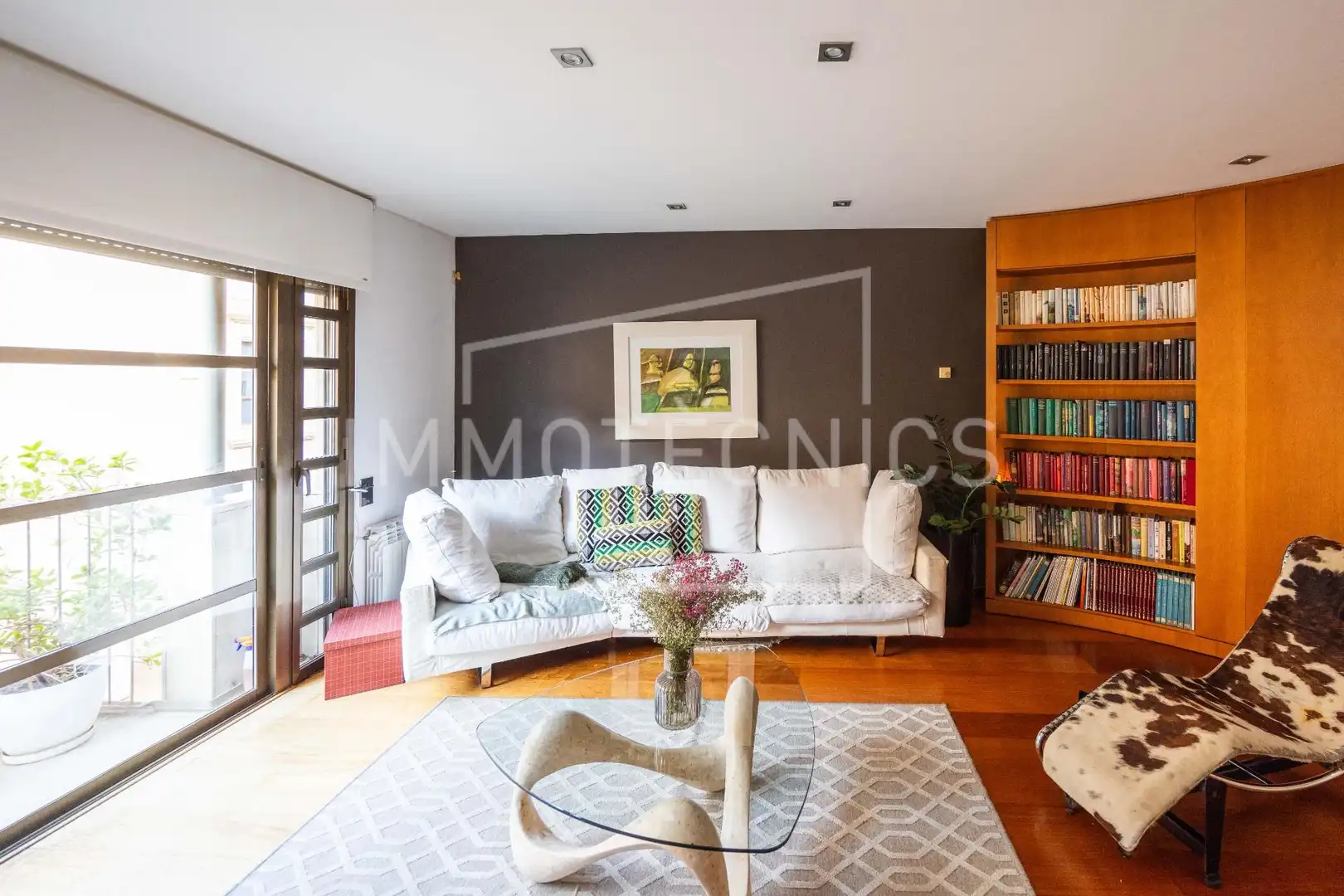 Sala de estar de Casa adosada en venta en Granollers con Balcón