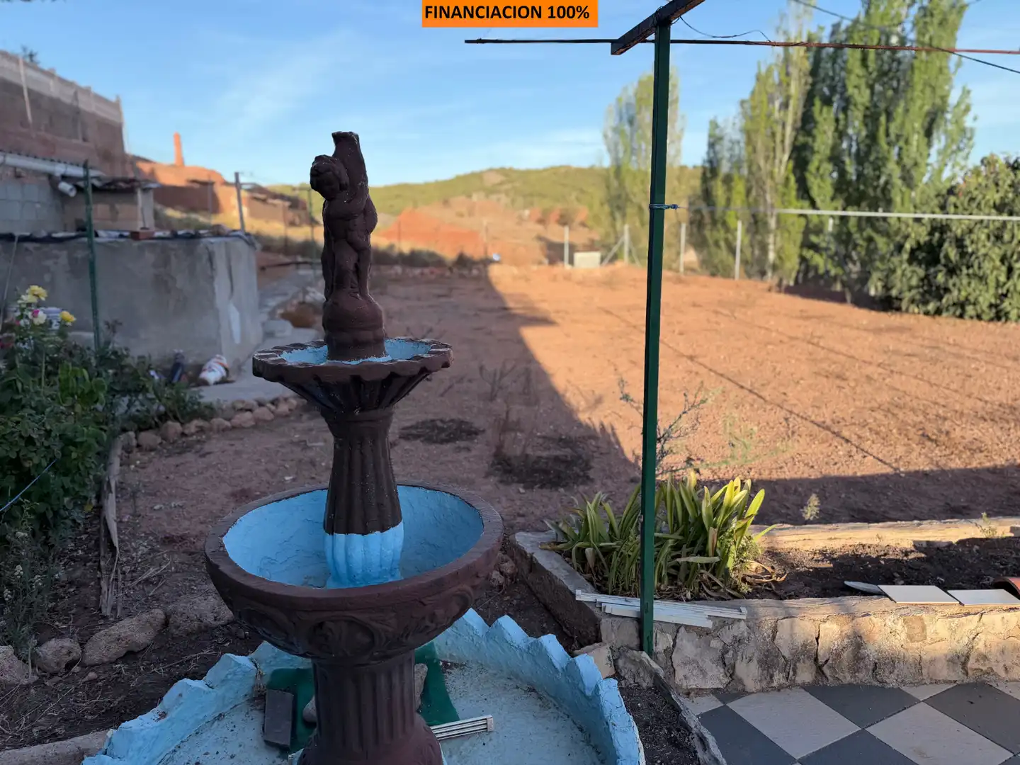 Jardí de Casa o xalet en venda en Ibdes amb Calefacció, Moblat i Forn