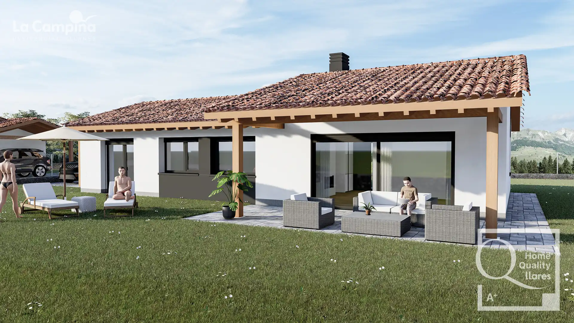 New build Detached house with garden for sale in Lugar la Borbolla 130