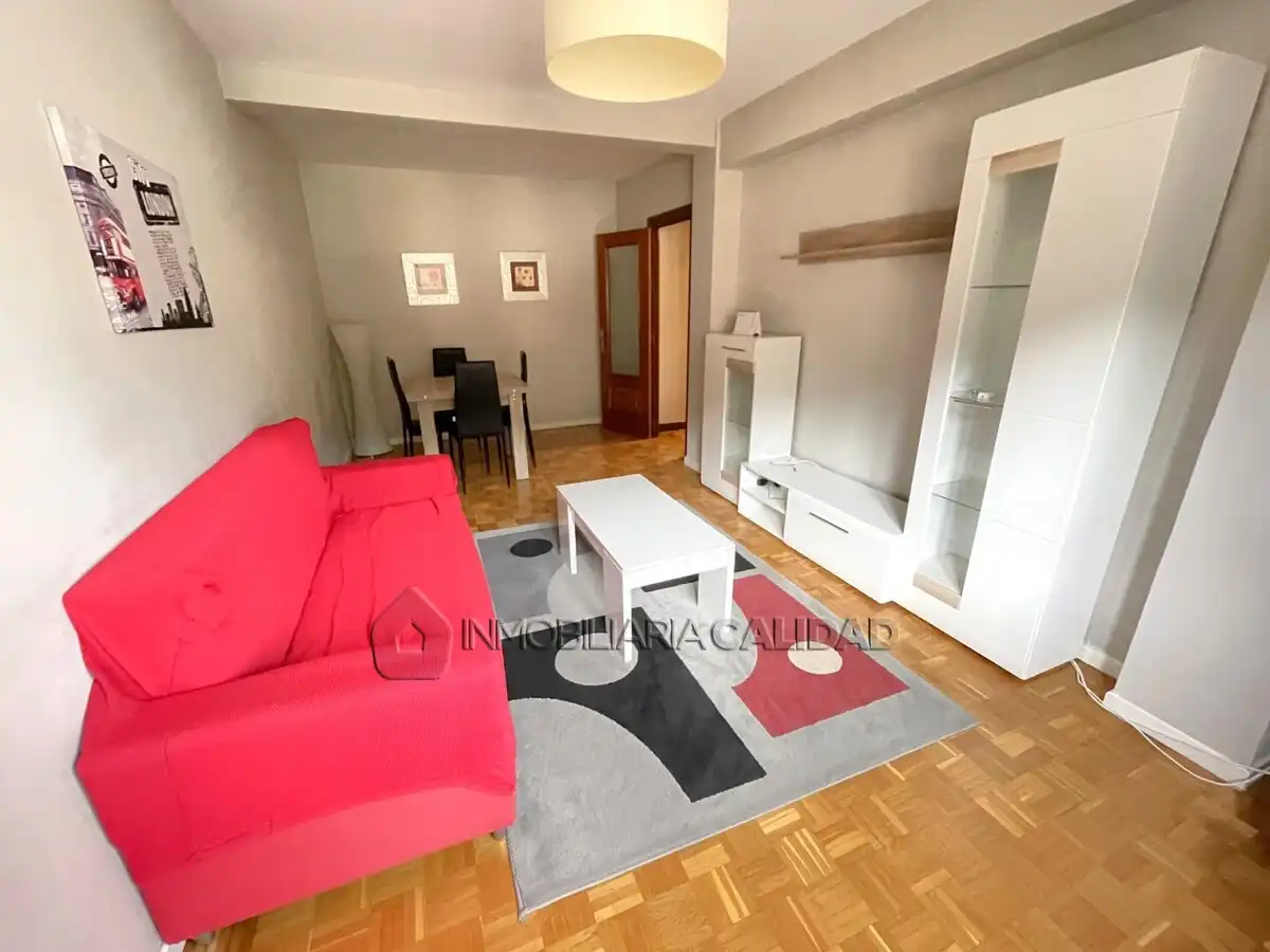 Living room of Flat for rent in Burgos  with Heating and Furnished