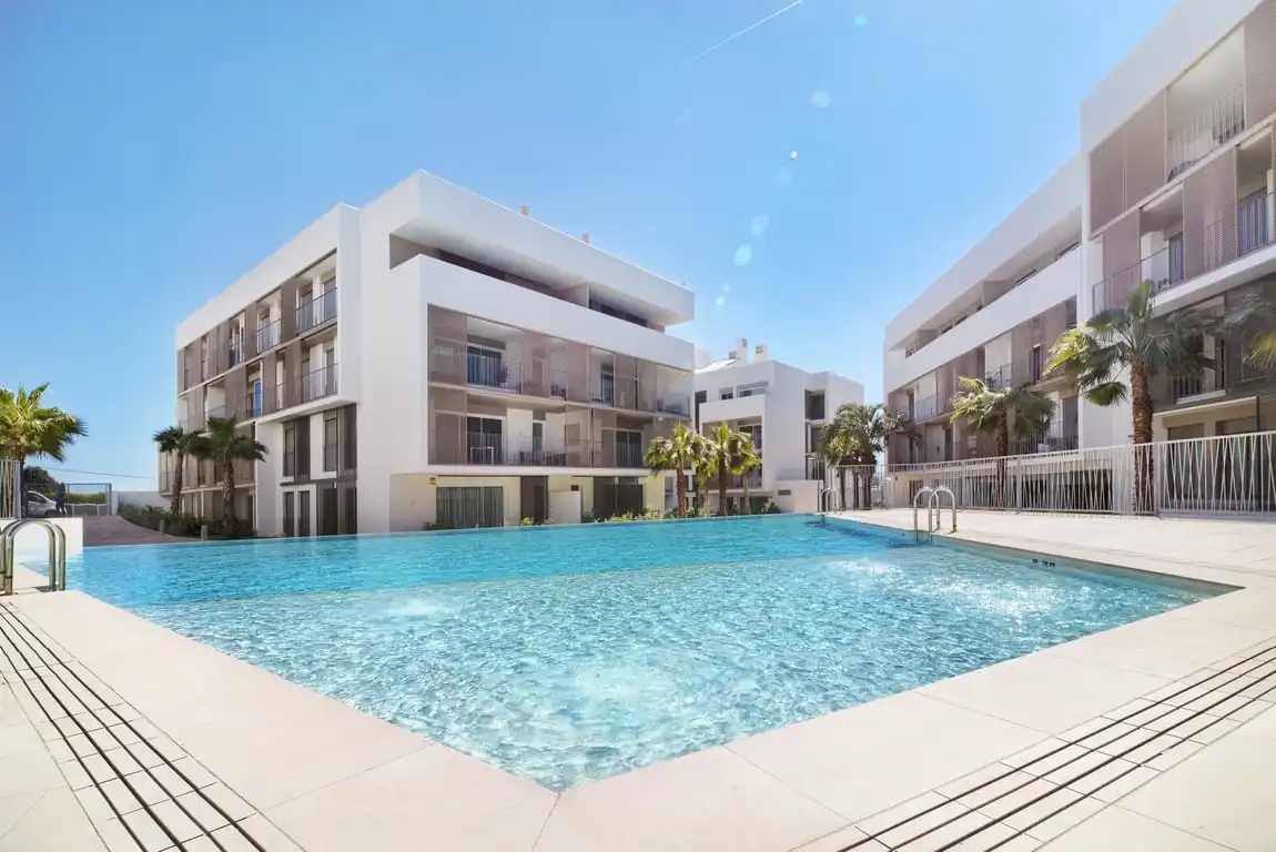 Piscina de Apartamento en venta en Jávea / Xàbia con Terraza, Trastero y Piscina comunitaria
