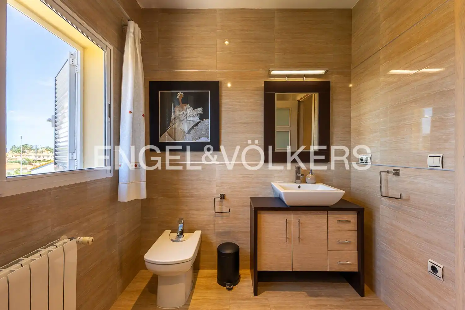 Baño de Casa o chalet en venta en Dénia con Aire acondicionado, Calefacción y Jardín privado
