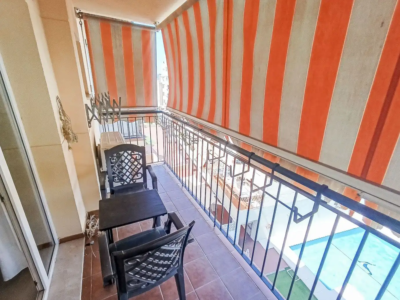 Terrasse von Wohnung zum Verkauf in Málaga mit Klimaanlage, Terrasse und Abstellraum