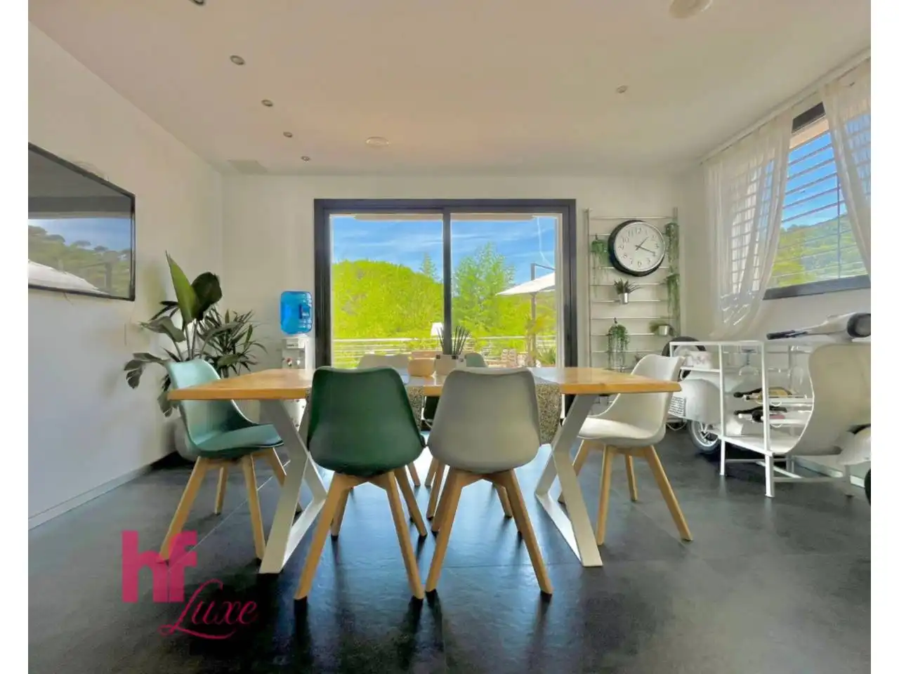 Comedor de Casa o chalet en venta en Blanes con Aire acondicionado, Calefacción y Jardín privado