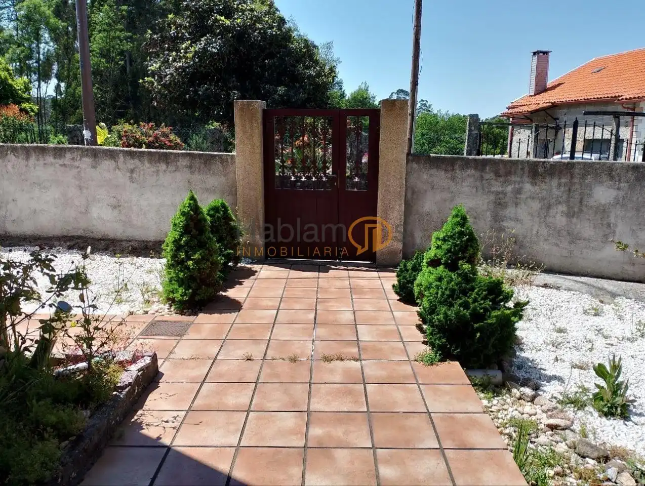 Jardí de Casa o xalet en venda en Vilagarcía de Arousa amb Calefacció, Jardí privat i Terrassa
