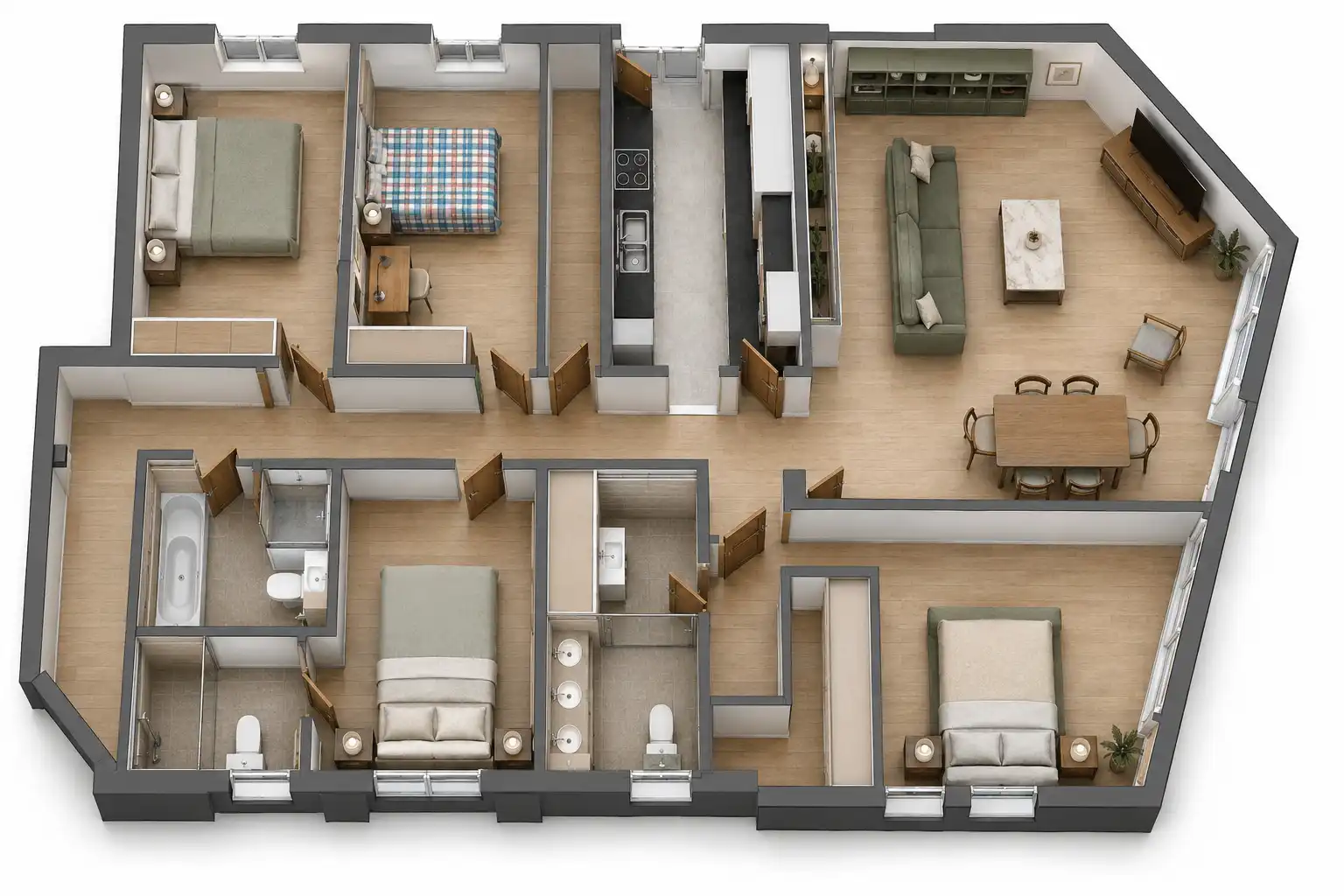 Wohnung mit Aufzug zur Miete in Calle de Juan Bravo, imagen 55