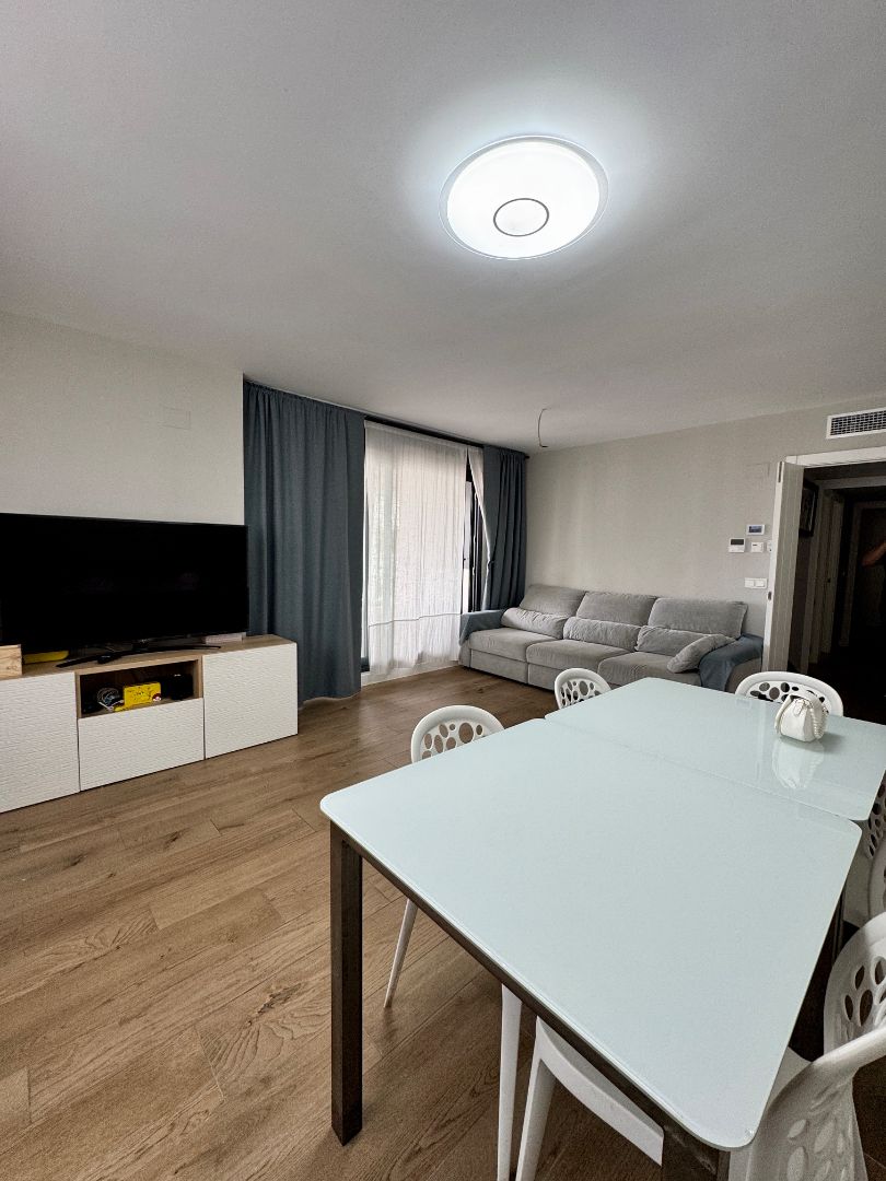 Sala d'estar de Pis en venda en  Valencia Capital amb Aire condicionat, Calefacció i Jardí privat