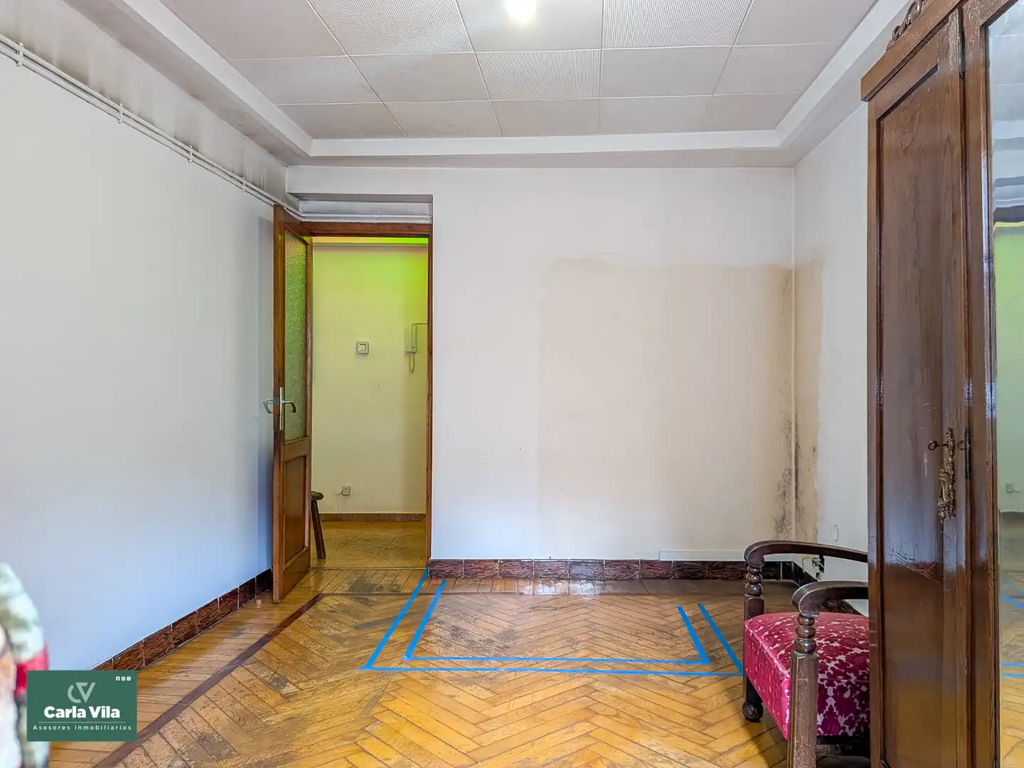 Wohnung zum Verkauf in Lugo mit Heizung, Parkett und Terrasse