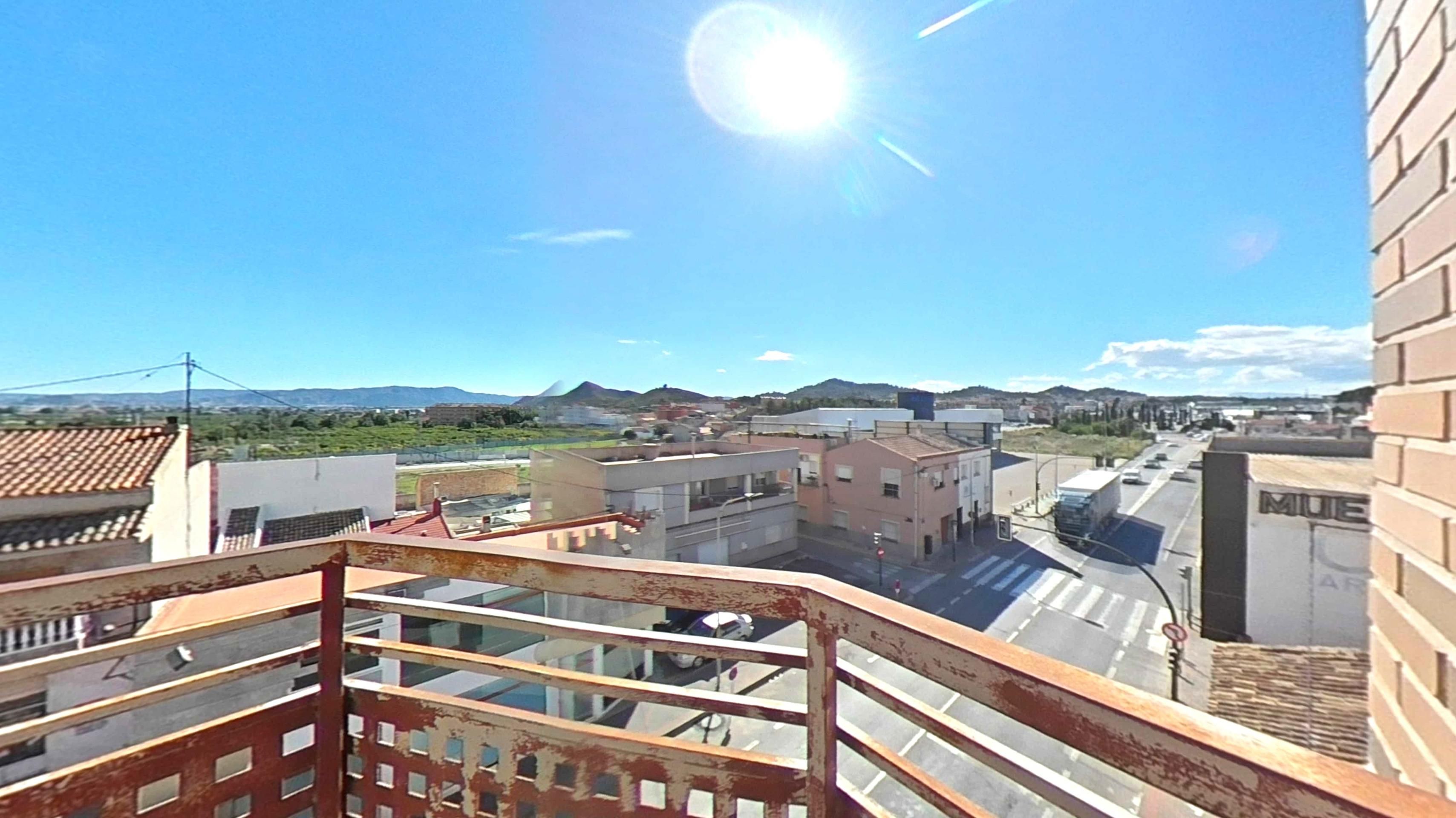 Vista exterior de Àtic en venda en  Murcia Capital amb Terrassa i Traster