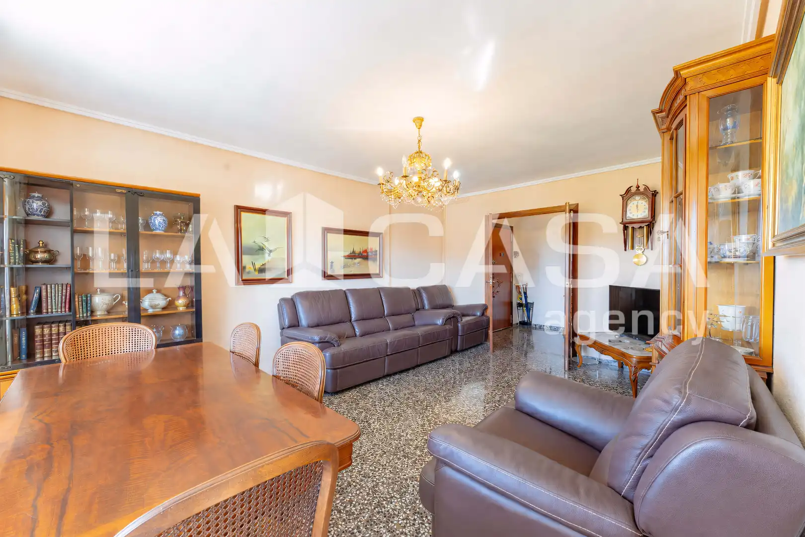 Living room of Flat for sale in Valencia  with Heating and Balcony