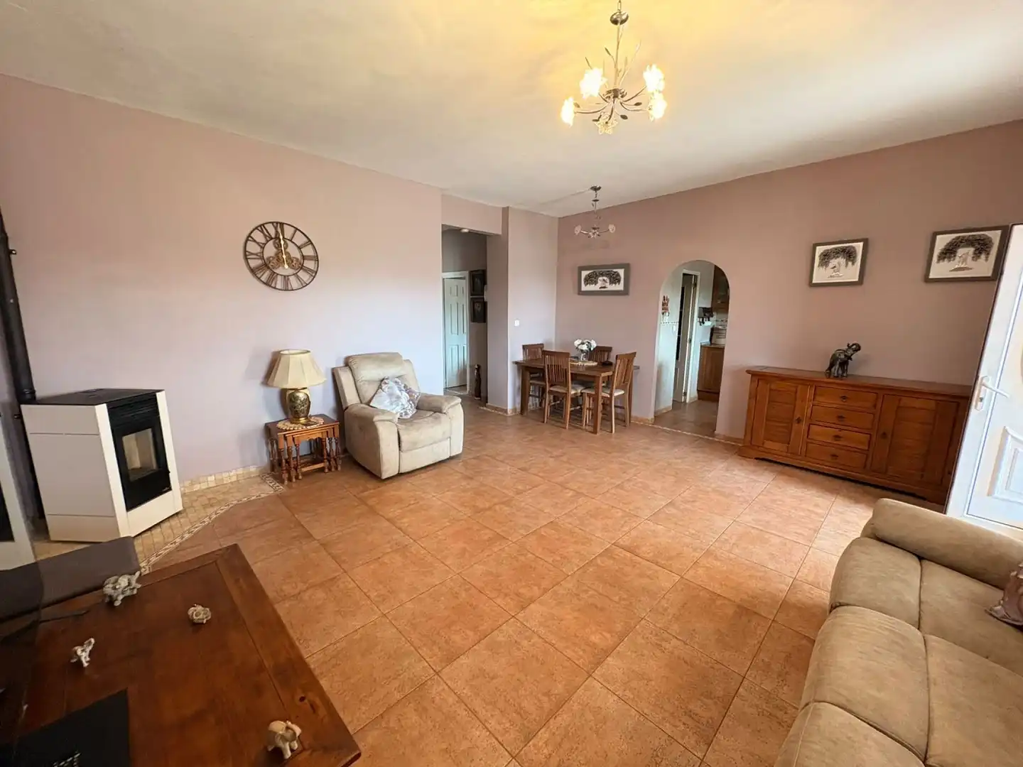 Living room of Houses for sale in Caudete, Albacete