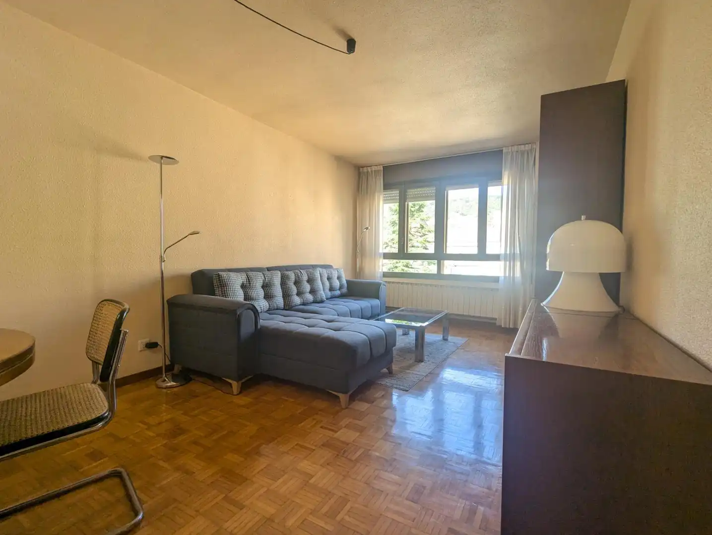 Living room of Flat for sale in Estella / Lizarra  with Heating, Parquet flooring and Storage room
