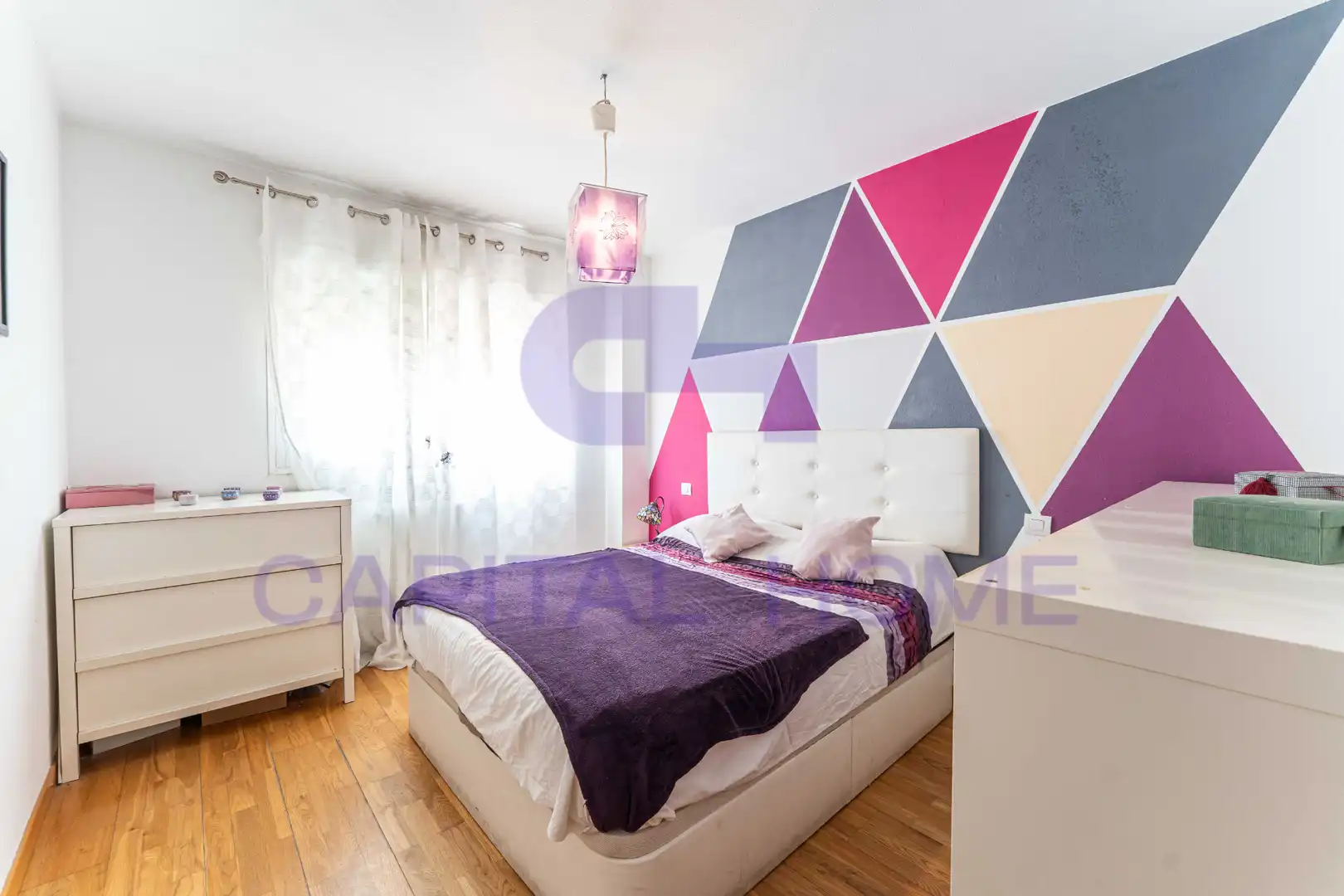Schlafzimmer von Dachboden zum Verkauf in Arroyomolinos (Madrid) mit Klimaanlage, Heizung und Terrasse