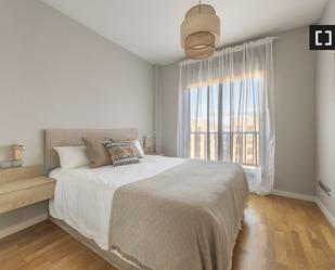 Bedroom of Flat to rent in  Madrid Capital  with Air Conditioner, Heating and Pets allowed