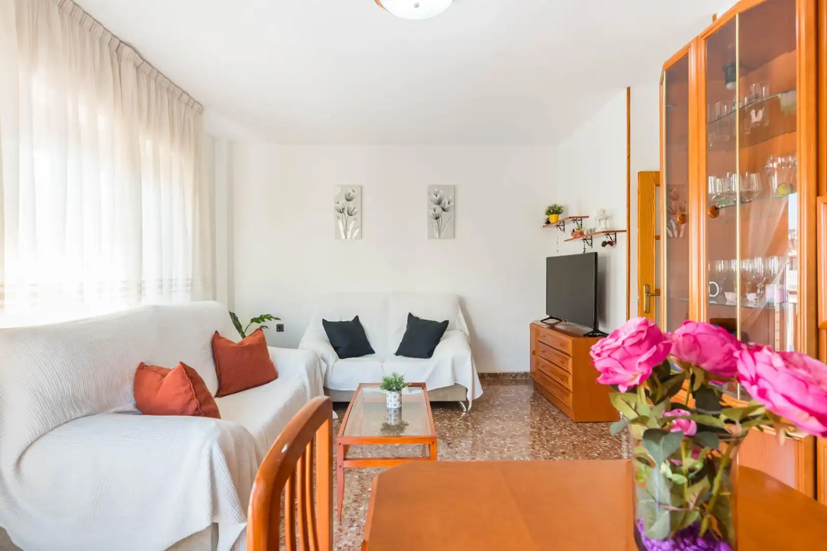 Sala de estar de Piso en venta en Murcia con Aire acondicionado, Calefacción y Terraza