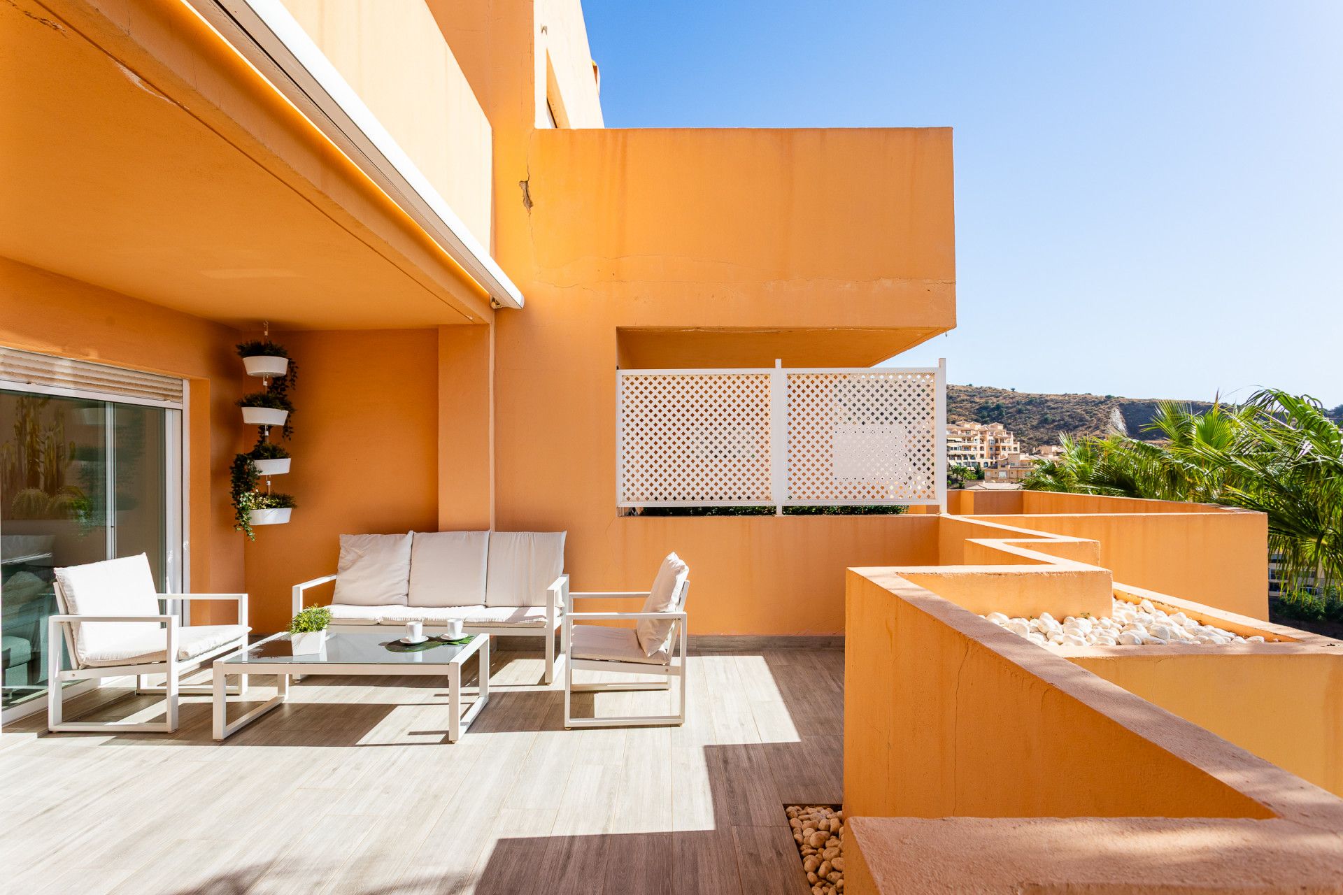 Terrassa de Apartament en venda en Mijas amb Aire condicionat, Terrassa i Piscina