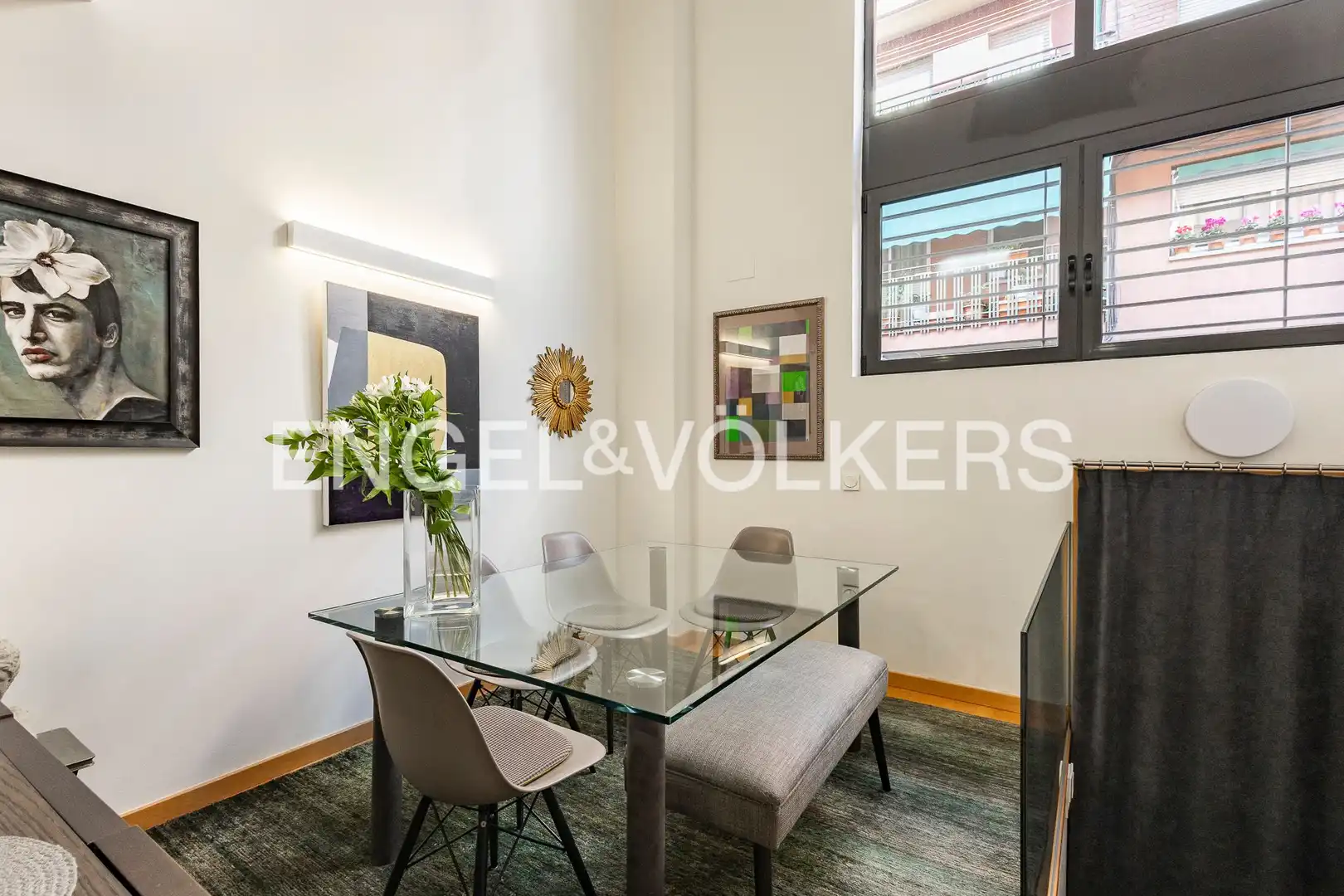 Exterior view of Duplexes for sale in Barcelona  with Air Conditioner, Heating and Parquet flooring