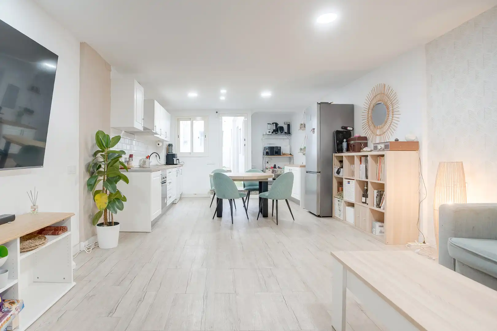 Küche von Wohnung zum Verkauf in Terrassa mit Terrasse und Balkon