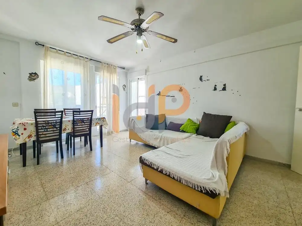 Living room of Flat for sale in Purchena  with Air Conditioner, Terrace and Balcony